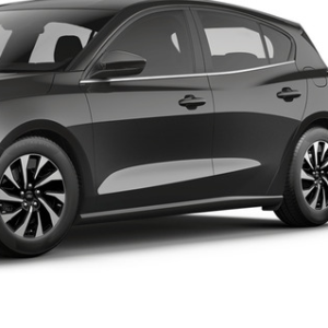 Platišče iz lahke zlitine 17" z 10 kraki, črn